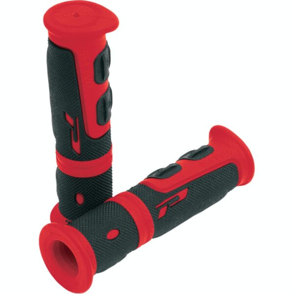 Gripid Progrip Double Density Must/punane 22mm