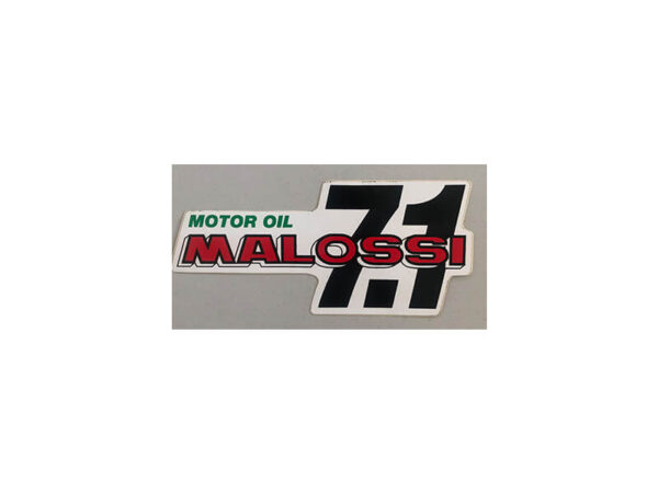 Kleebis Malossi Motor Oil 7.1 144x65mm