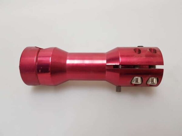 Leistangi kinnitus CNC Tuning - keskmine 15,4cm - punane