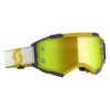 Scott prillid MX Fury kollane/sinine kollase klaasiga