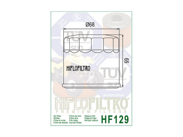 Õlifilter HiFlo HF129 MOOTORIOSAD