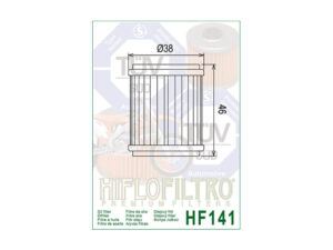 Õlifilter Hiflo HF141 MOOTORIOSAD