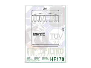 Õlifilter Hiflo HF170B MOOTORIOSAD