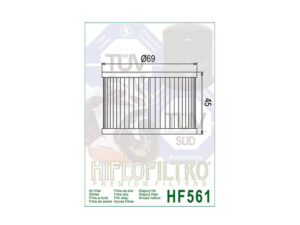 Õlifilter HiFlo HF561 MOOTORIOSAD