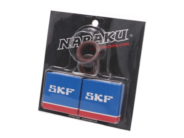 Väntvõlli laagrid Naraku SKF metal cage for Minarelli AM