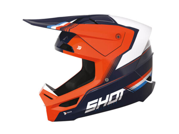 Kiiver SHOT Kids Furious Tracer - Oranž