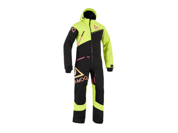 Sõidukombe AMOQ Eclipse V2 naiste Must/HiVis/Roosa