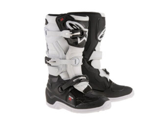 Sõidusaapad Alpinestars Tech 7s juunior Must/Valge S38