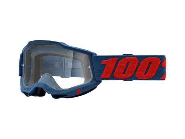 100% Prillid Accuri 2 - Sinine - Punane - Läbipaistva klaasiga