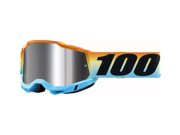 100% Prillid Accuri 2 Youth - Oranž - Sinine, peegel klaasiga