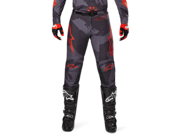 Sõidupüksid Alpinestars Racer Hollow - GY/CAMO/OR - 2901116-GY-CA-OR