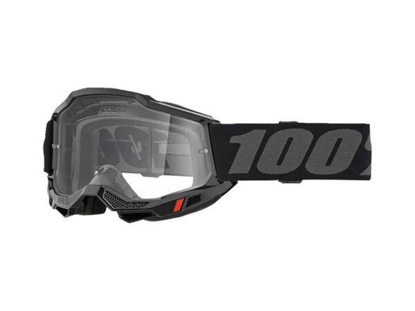 100% Prillid Accuri 2  - must, läbipaistva klaasiga