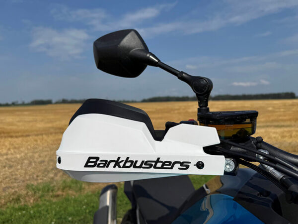 Barkbusters VPS plastikust käekaitsmed (valge/mustad tuulesuunajad) LISAVARUSTUS
