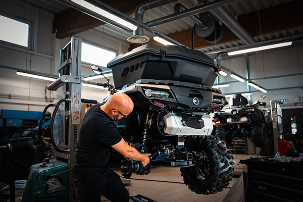 CFMOTO ATV/SSV/UTV/mootorrataste hooldus