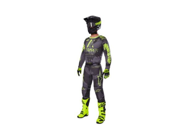 Sõidupüksid Alpinestars Racer Hollow camo/kollane – 54 - 290111621