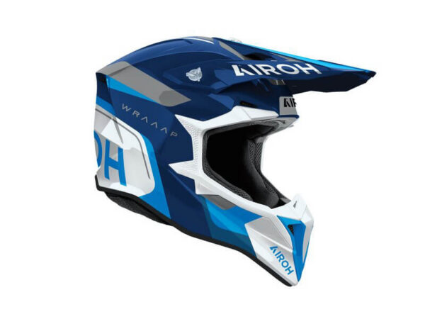 Kiiver Airoh Wraaap Conquer Blue gloss - XXL - 57-26031-5