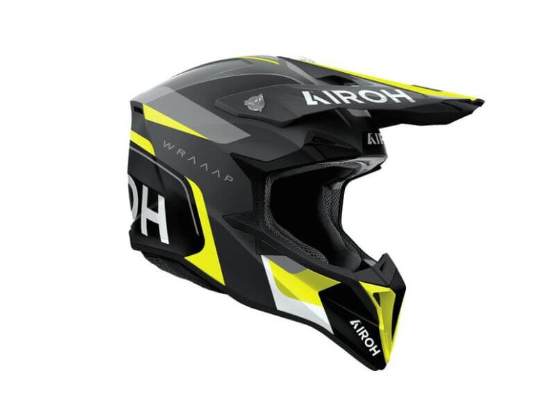 Kiiver Airoh Wraaap Conquer Yellow matt - XL - 57-26033-4