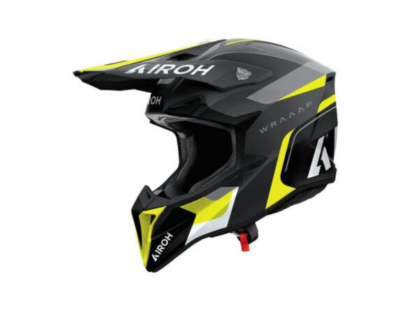 Kiiver Airoh Wraaap Conquer Yellow matt - XL