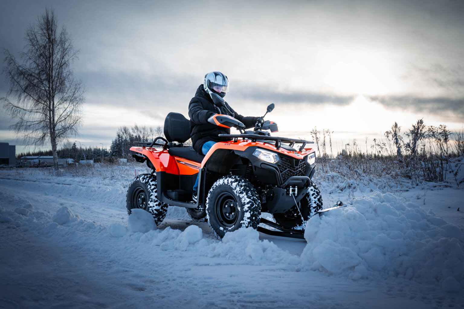 CFMOTO CFORCE 450L lumesahaga