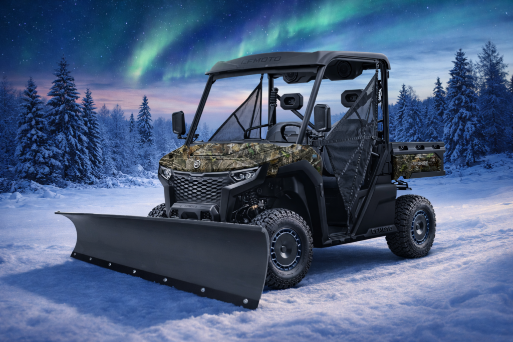 Talv ei peata. CFMOTO U6EV lükkab tee lahti.