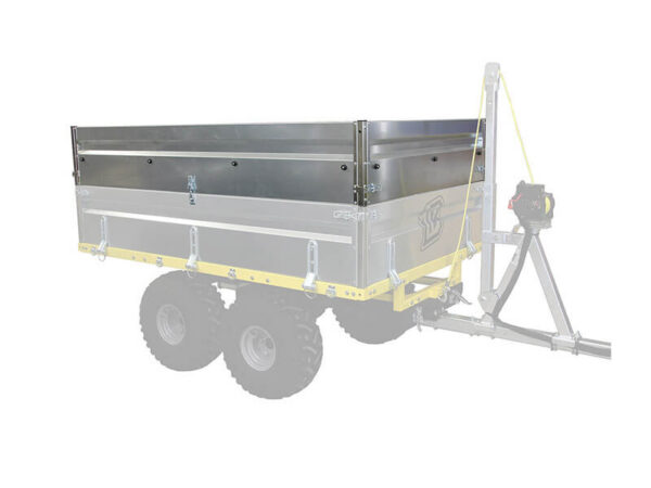 Platvormhaagise kõrgendused (+350 mm) FD-1200