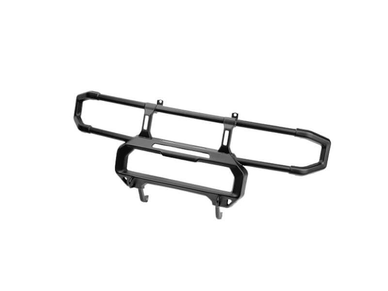 • 32 mm läbimõõduga terastoru ja 2 mm seinapaksus • Vastupidav konstruktsioon, E-katte ja pulbervärvkattega • Lihtne paigaldada • Pakub sõiduki esiosale kaitset • Kaitseb esitulesid • Korrosioonivastane kate vastupidava viimistlusega • Ühildub vintsi- ja lumesahasüsteemiga